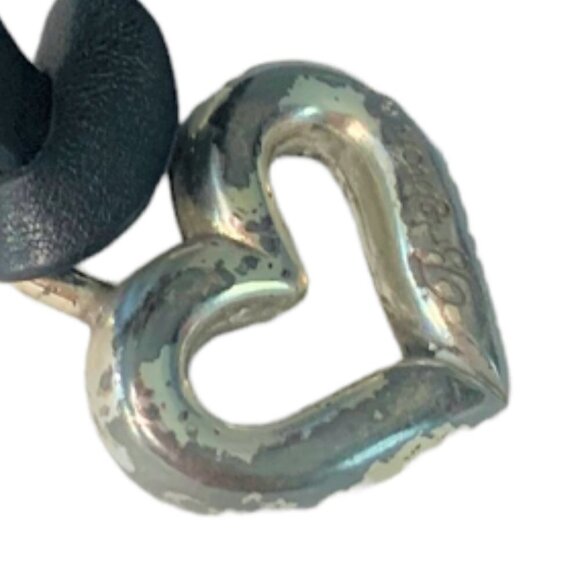 BRIGHTON Black Suede and Pebbled Leather Shoulder Bag - Picture 6 of 12